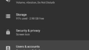 Go back to the main menu of your Settings app, then select Users & Accounts (this may be different depending on your Android version and phone maker)