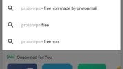 Open the Play Store and search for "ProtonVPN"